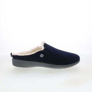 Spenco Womens Dundee Wool Slipper Blue Shoes (NWT)